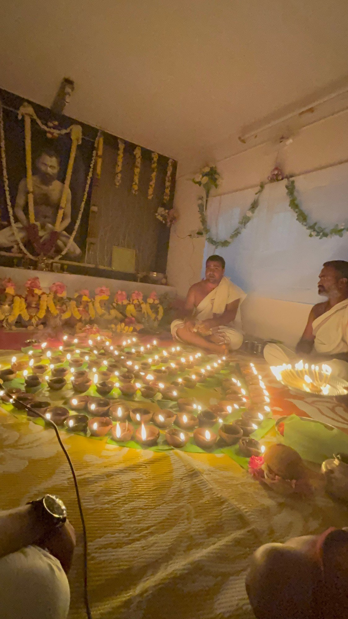 Guru Pooja at Sri Sarguru Ashramam, Manihatty