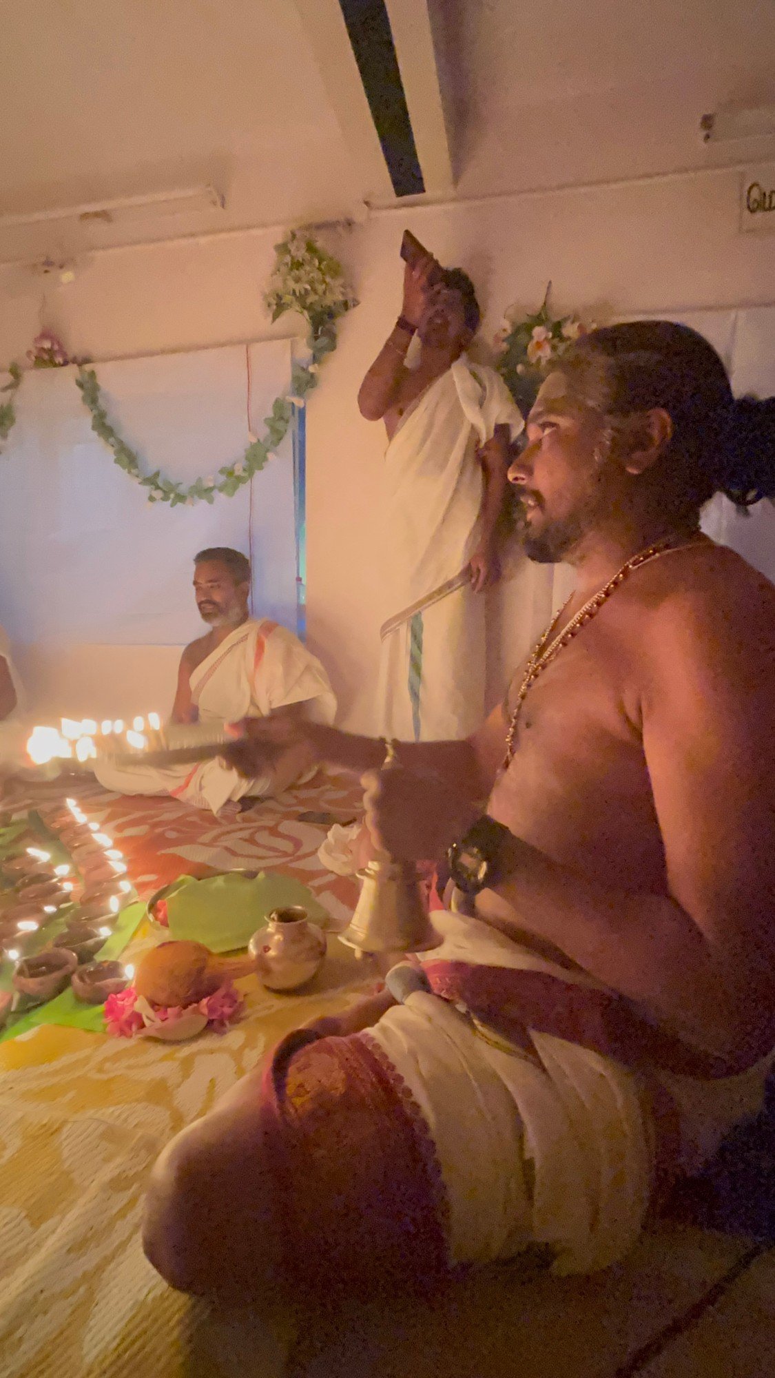 Guru Pooja at Sri Sarguru Ashramam, Manihatty