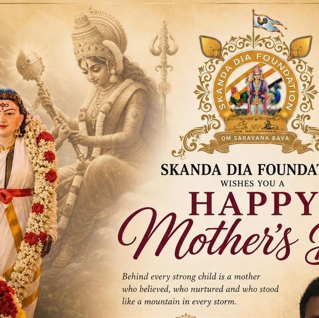 Mother's Day greeting from the Skanda Dia Foundation